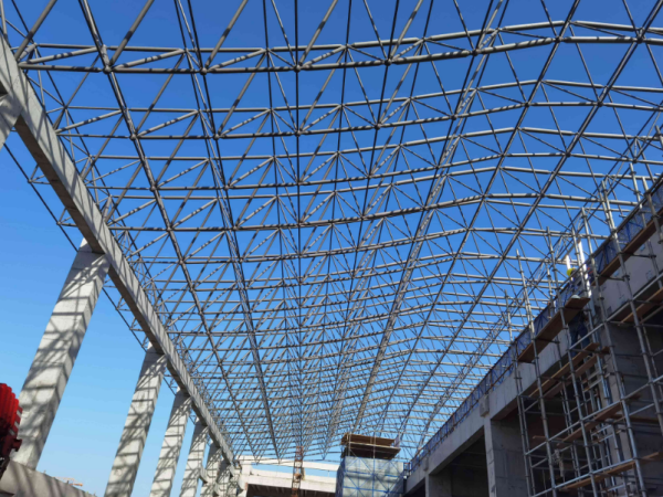 睢宁网架加工工艺如何保证质量?