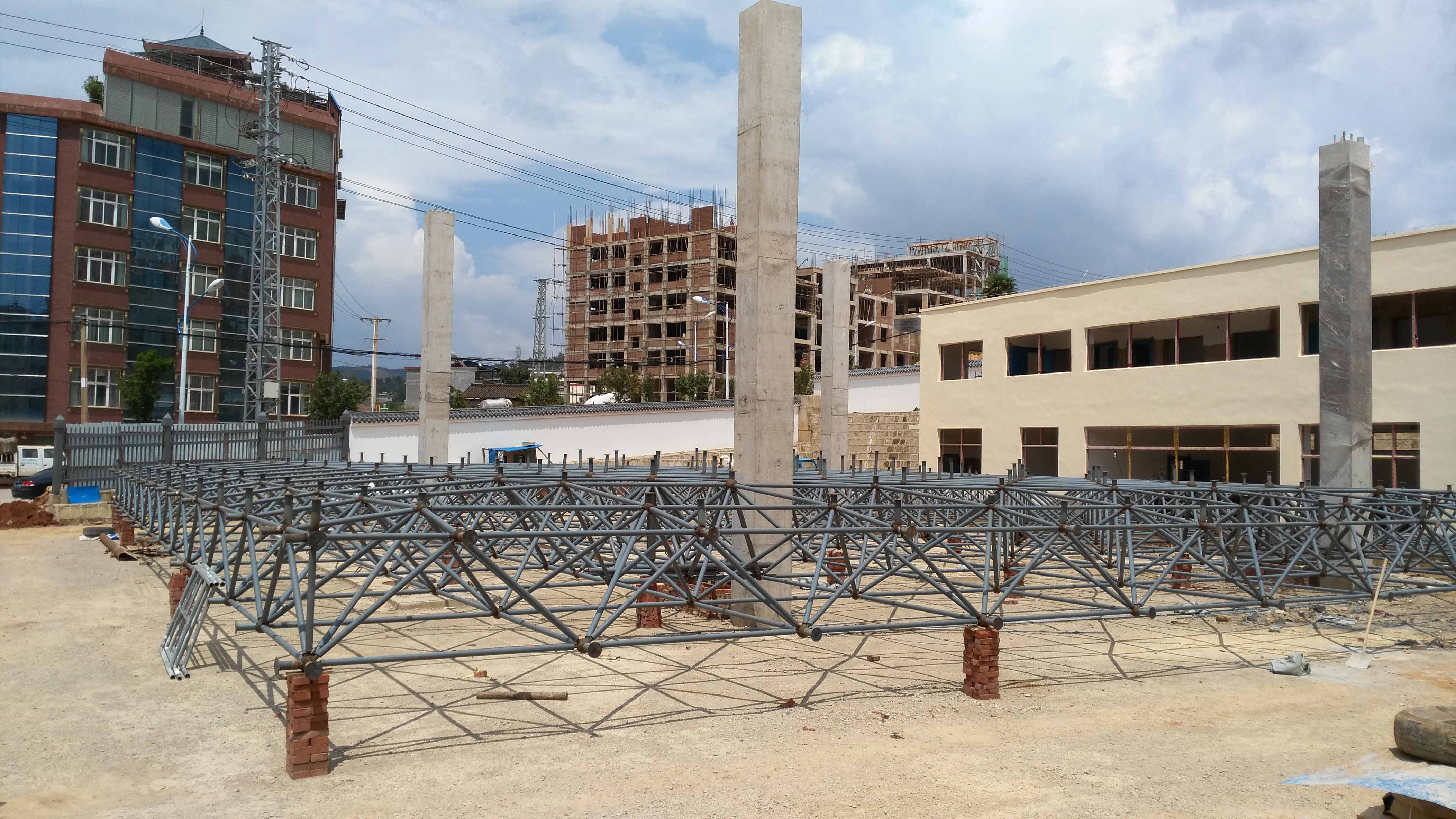 睢宁小型加油站网架