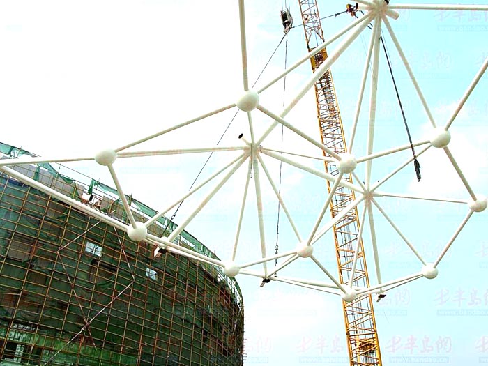 睢宁体育馆网架安装